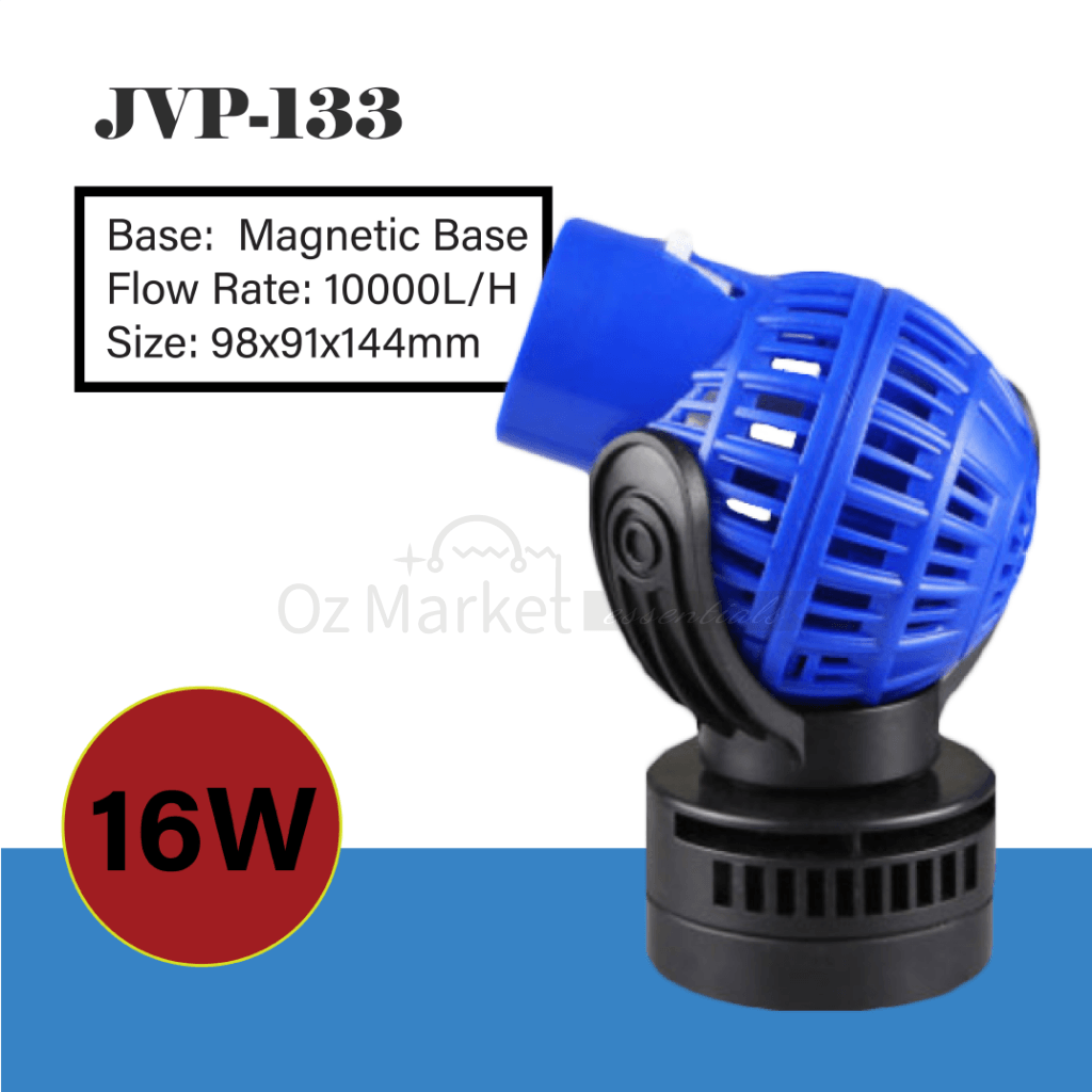 Sunsun 4000L/h-15000L/h Aquarium Fish Tank 360° Wave Maker Water Pump 16W 10000L/h Single