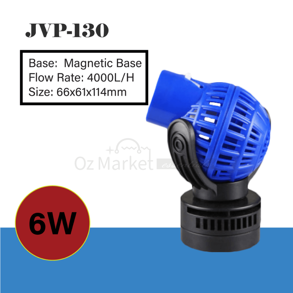 Sunsun 4000L/h-15000L/h Aquarium Fish Tank 360° Wave Maker Water Pump 6W 4000L/h Single