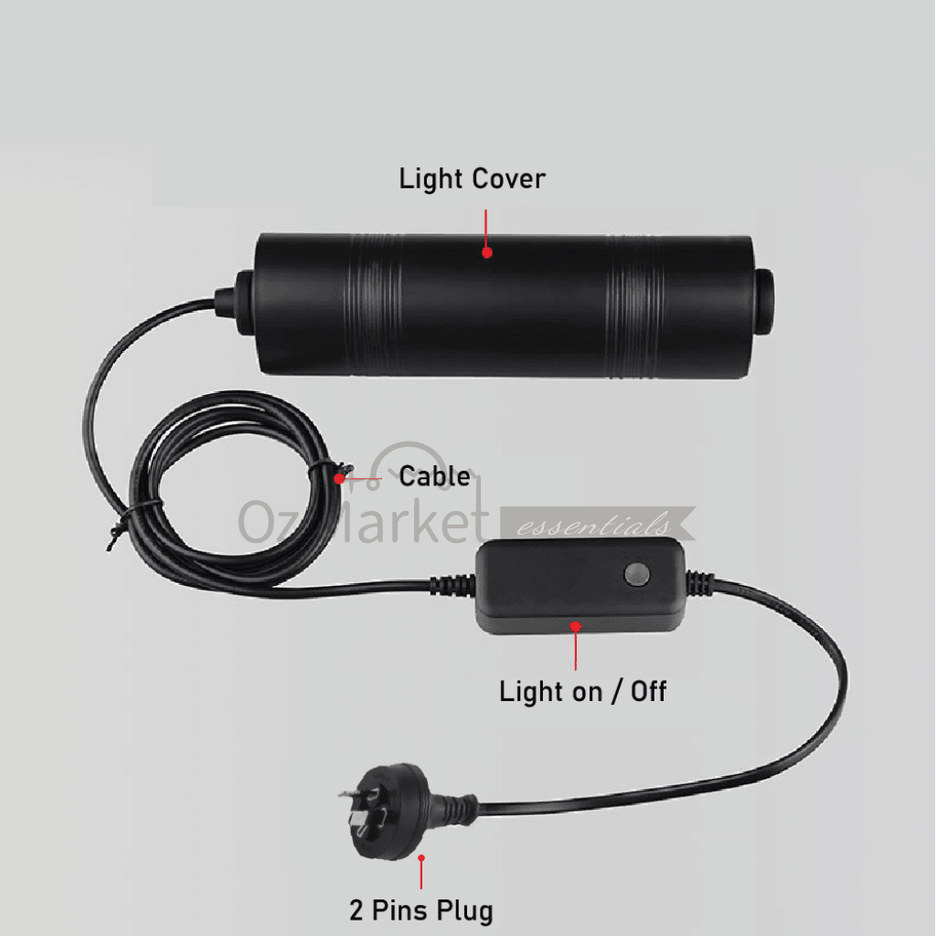 Sunsun 6W-14W Pond Aquarium Fish Tank Uv Light Sterilizer With Cover Sterilisers