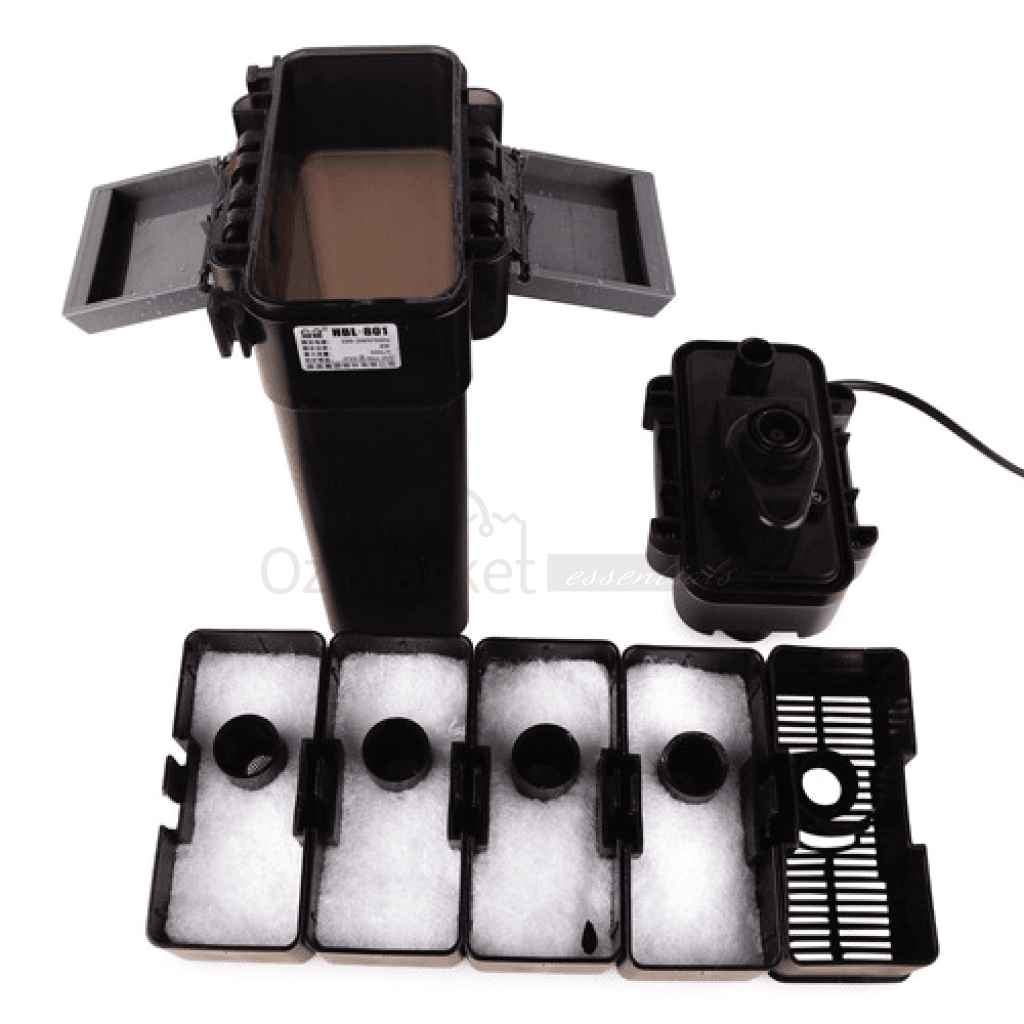Sunsun 6W 500L/h Aquarium Fish Tank Hang On Filters Filter