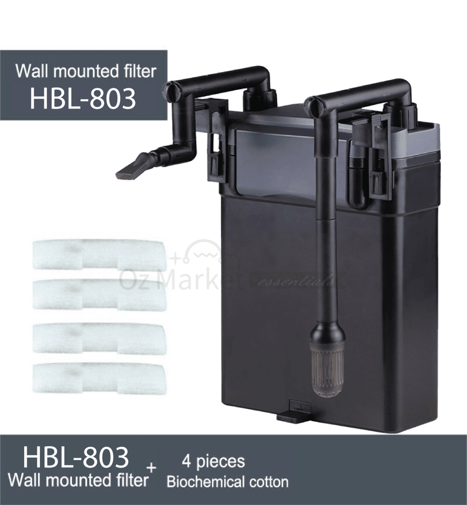 Sunsun 6W 500L/h Aquarium Fish Tank Hang On Filters Hbl-803 500L/h Filter