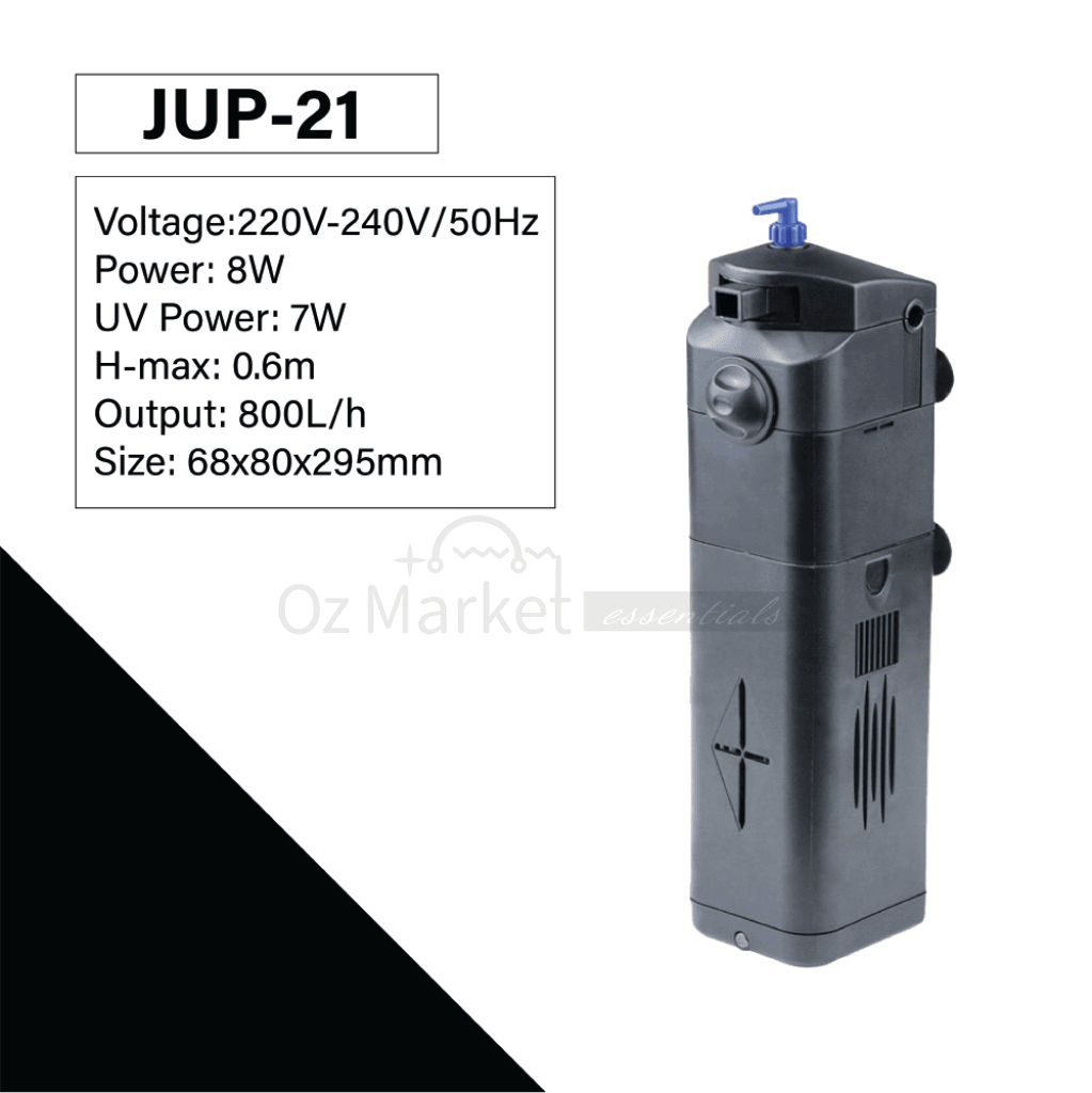 Sunsun 7W/9W/13W Uv Sterilization Internal Filter Pump Multi-Function Water Jup-021 7W Light 800L/h