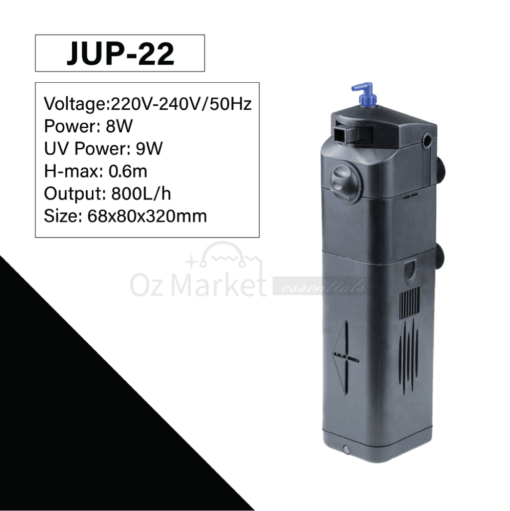Sunsun 7W/9W/13W Uv Sterilization Internal Filter Pump Multi-Function Water Jup-022 9W Light 800L/h
