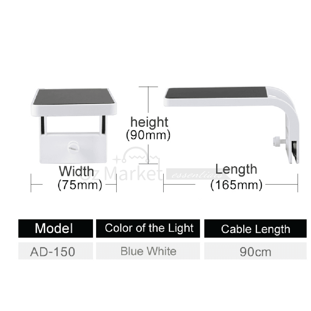 Sunsun Ad-150 Water Plant Grass Moss Led Lamp Nano Aquarium Fish Tank Light Lights