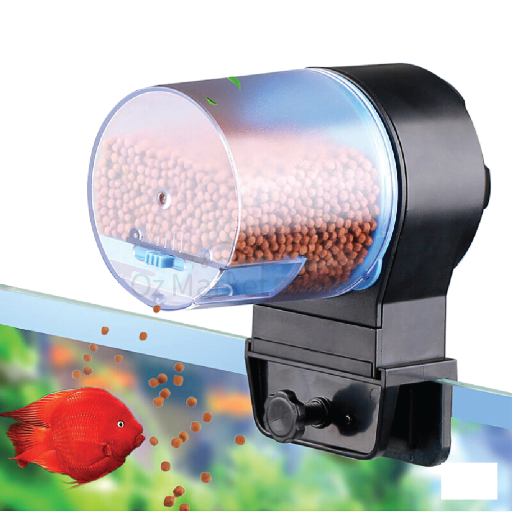 Sunsun Aquarium Automatic Feeder Both Dc 5V Power Supply & 2Pcs Aa Batteries Fish Feeders