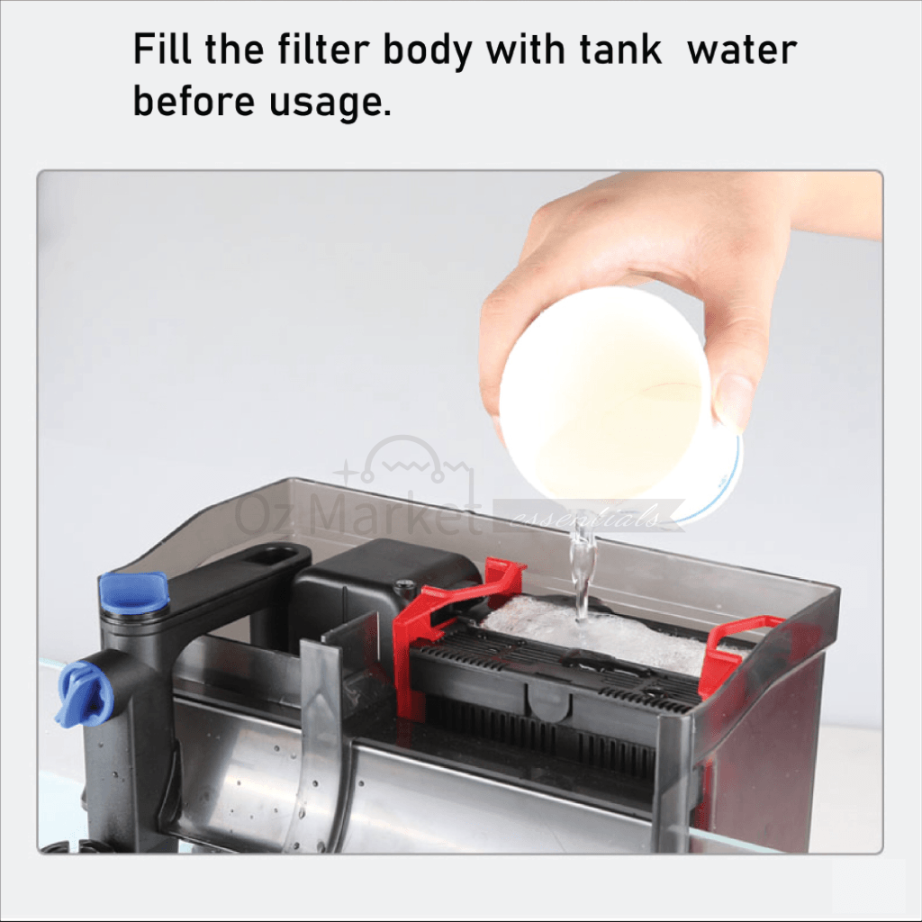 Sunsun Hang On Back Bio-Filter 500L/ 800L/h With Or Without 5W Uv Sterilizer Filter