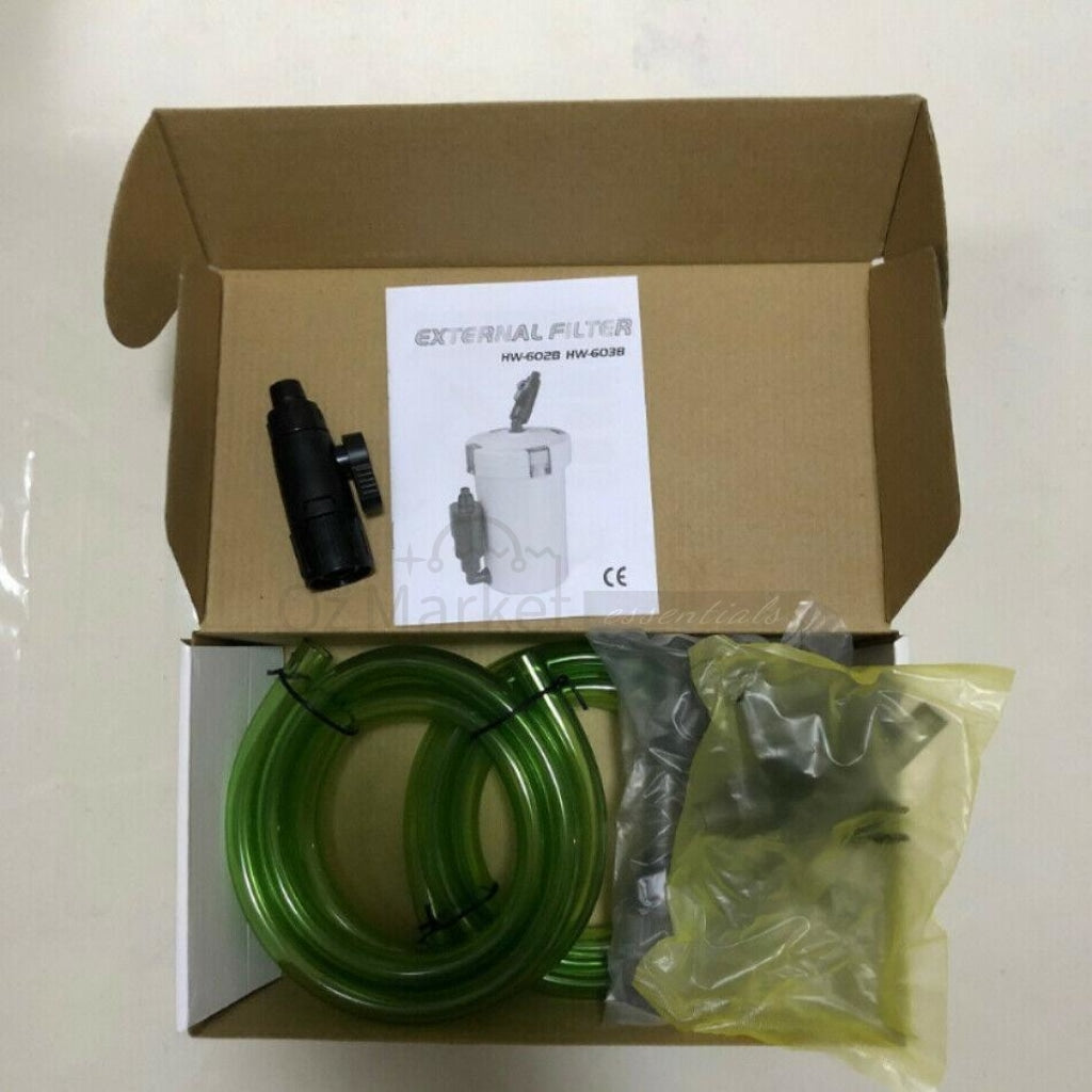 Sunsun Hw-602B- 400L/h Brand New External Canister Filter Complete Set External Filter