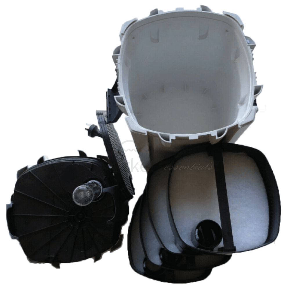 Sunsun Hw-704B -2000L/h Premium External Canister Filter Uv Light 4X Free Media External Filter