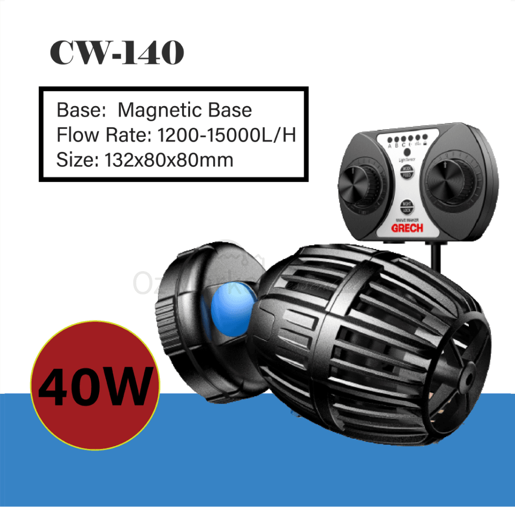 Sunsun(Grech) Multi-Function Flow Rate Adjustable 500-20000/h Wave Maker Cw140 1200~15000L/h