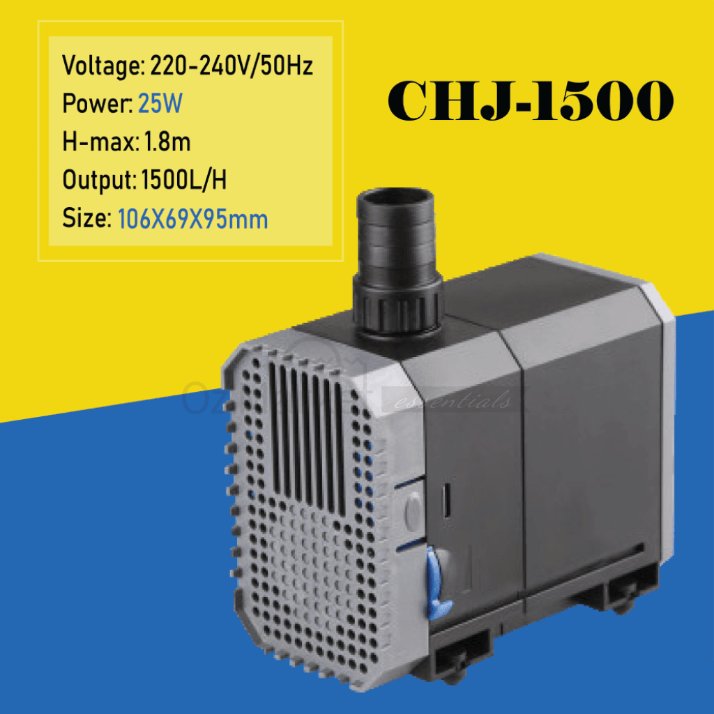 Sunsun(Grech) Submersible 600L/h - 6000L/h Multi-Function Water Pump Fountain 1500L/h Chj-1500 Water