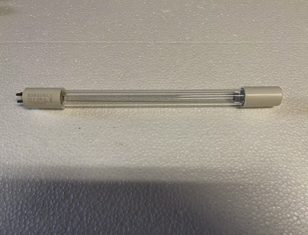 SUNSUN 6W-14W pond aquarium fish tank UV light sterilizer with cover