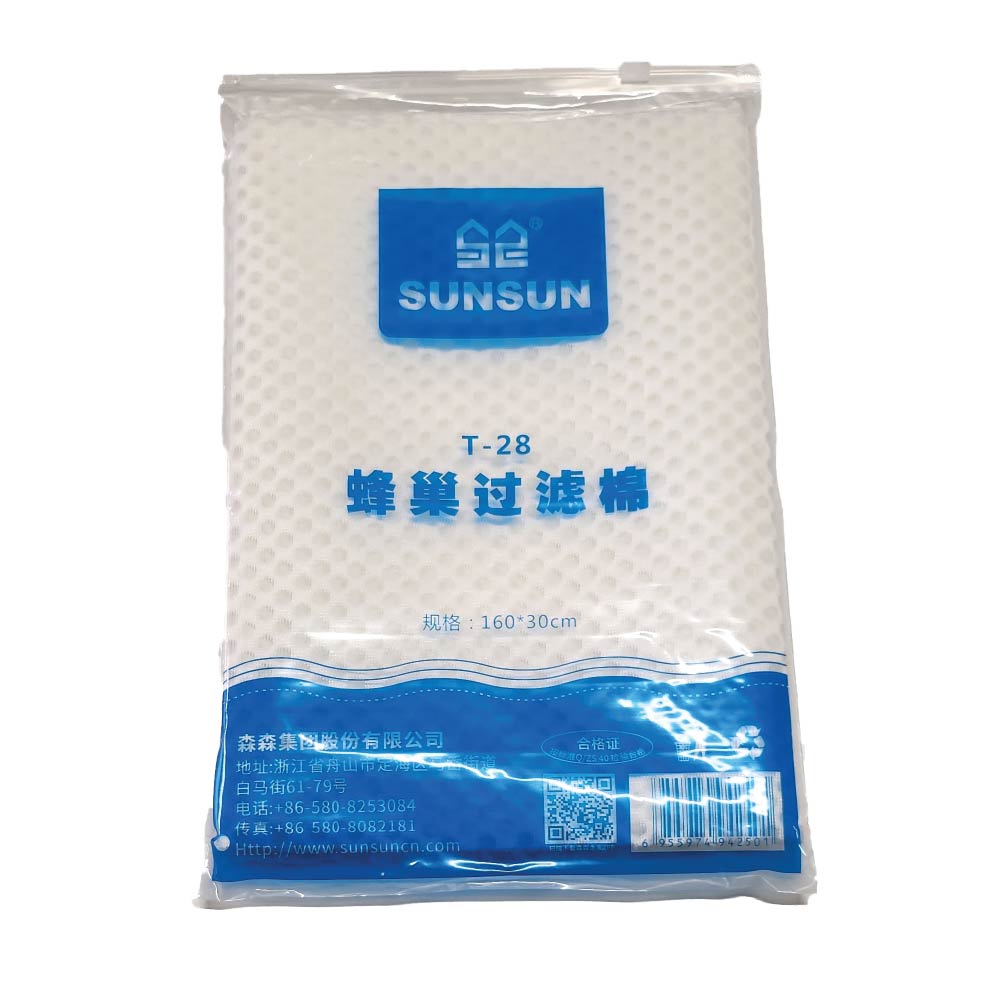 Sunsun 1pc Brand New 160cm x 30cm Honeycomb Sponge Filter Aquarium Fish Tank Filter Accessory Media