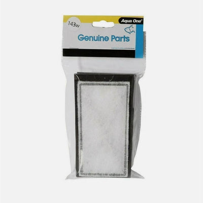 Aqua One 25143W Wool 143W 2pk Canister Filter Ocellaris 400