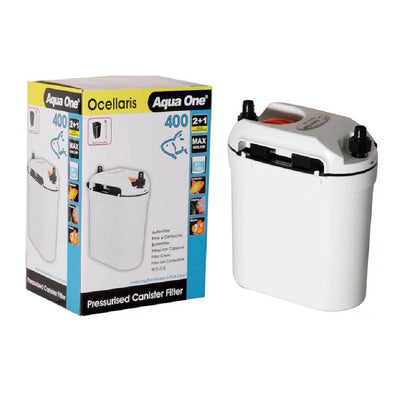 Aqua One 25143W Wool 143W 2pk Canister Filter Ocellaris 400