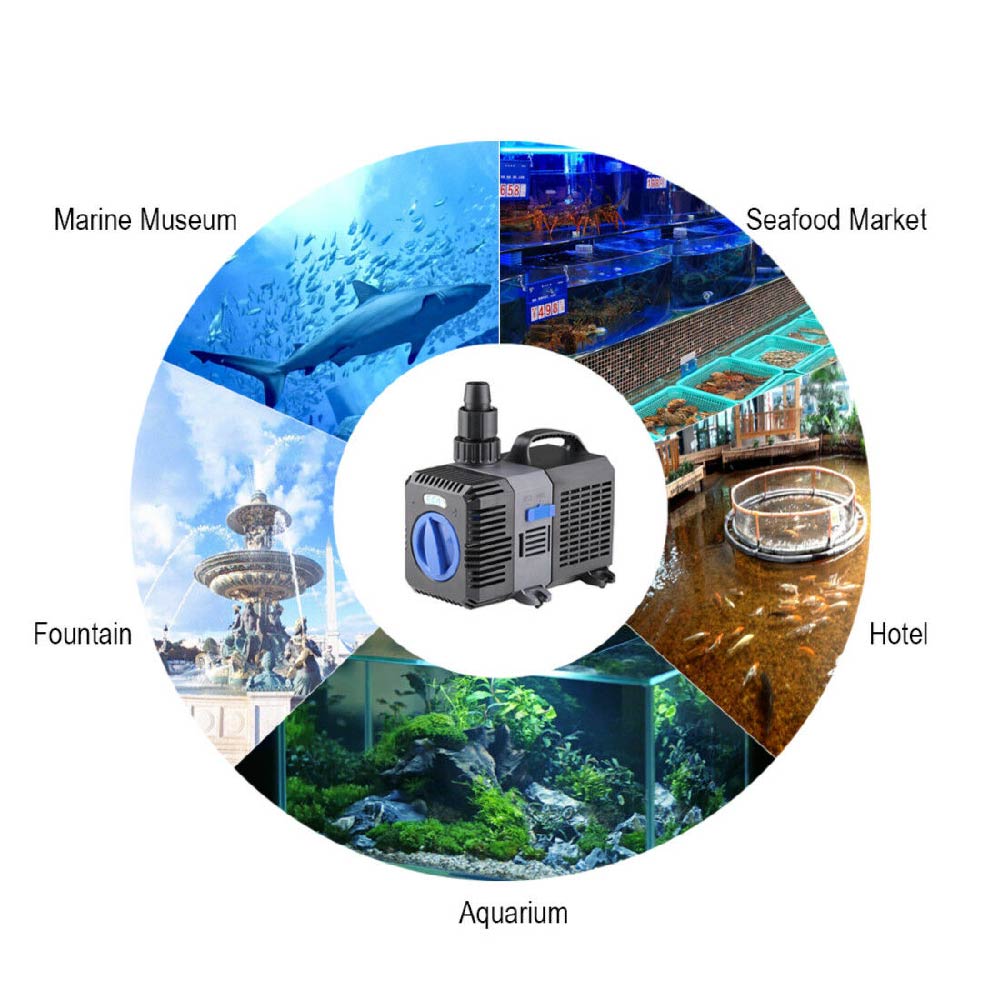 SUNSUN (Grech) CTP Submersible 18000~20000L/H Water Pump Aquarium Marine Fish Tank Fountain Pond