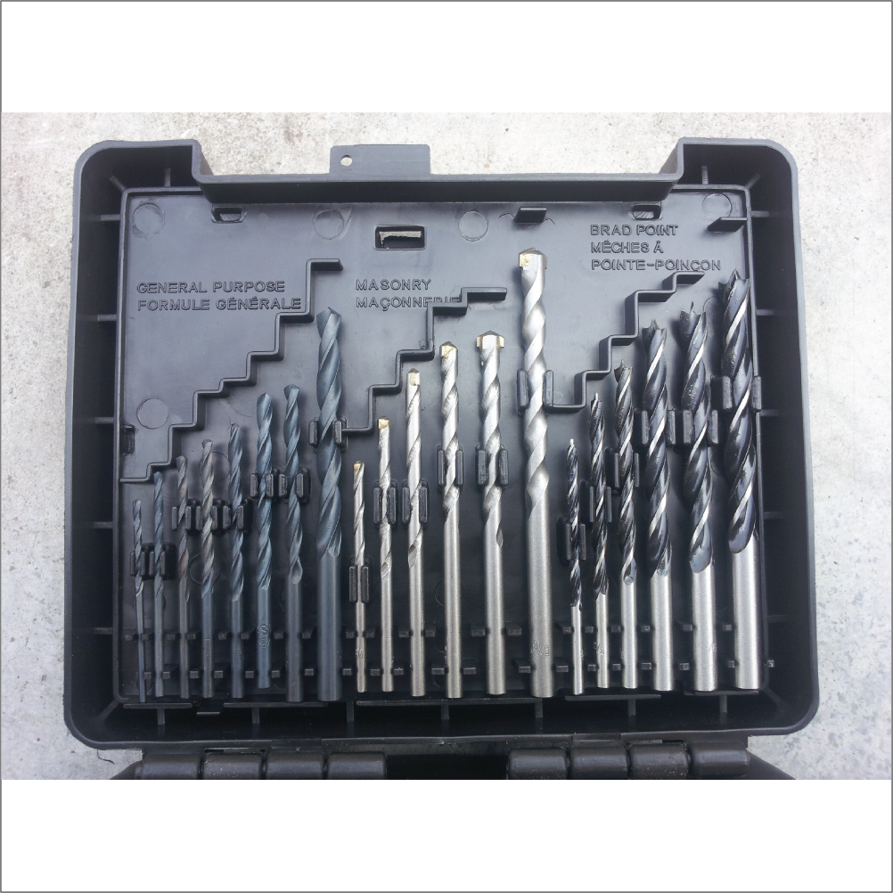 50 Piece X-Line Drill and Screwdriver Bit Set (For Wood, Masonry, and Meta)