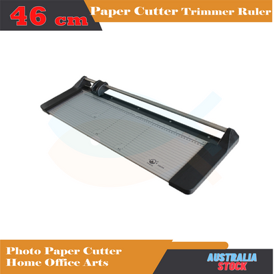 46cm Heavy Duty Paper Cutter Guillotine Trimmer Home Office Tool