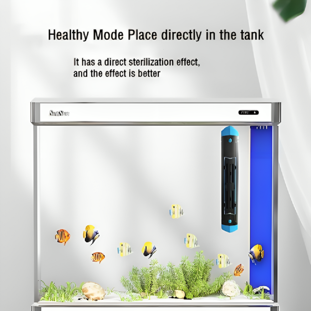 SUNSUN AUV Premium In Tank Time Control Aquarium Fish Tank UV Light Sterilizer
