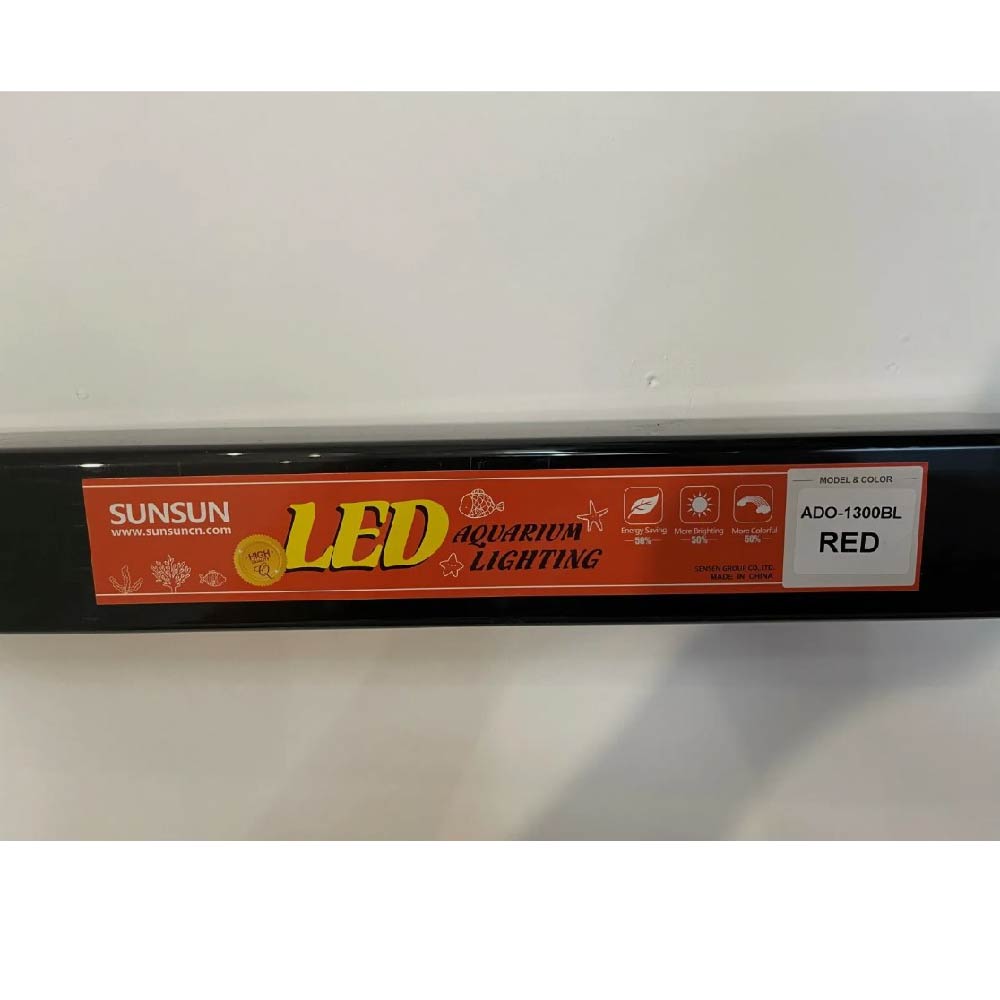 Sunsun Red 1300mm Aquarium LED Light Fish Tank Lamp for 150cm and more Aquariums