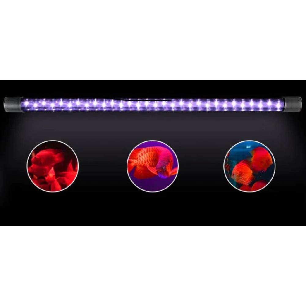 Sunsun Red 1300mm Aquarium LED Light Fish Tank Lamp for 150cm and more Aquariums