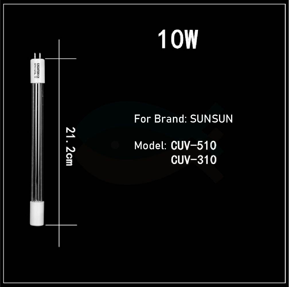 Genuine SUNSUN pond fish tank replacement UV tube Sterilizing Lamp bulb