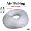 Sunsun 4mm x 100m Aquarium Fish Tank Silicone Air Hose - Tubing for Air Pump with Valve (Optional)