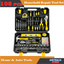 108-Piece Household Hand Tool Set Home Auto Repair Kit Premium Quality