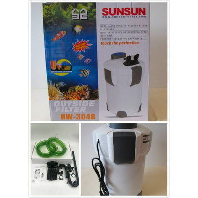 SUNSUN genuine HW-304A/304B external canister filter accessories in box