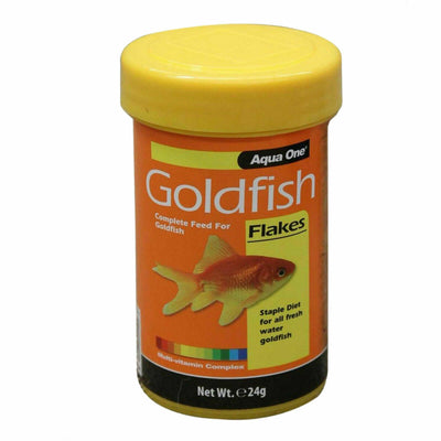 Aqua One Goldfish Flake 24g 52g 100g 180g Fish Food