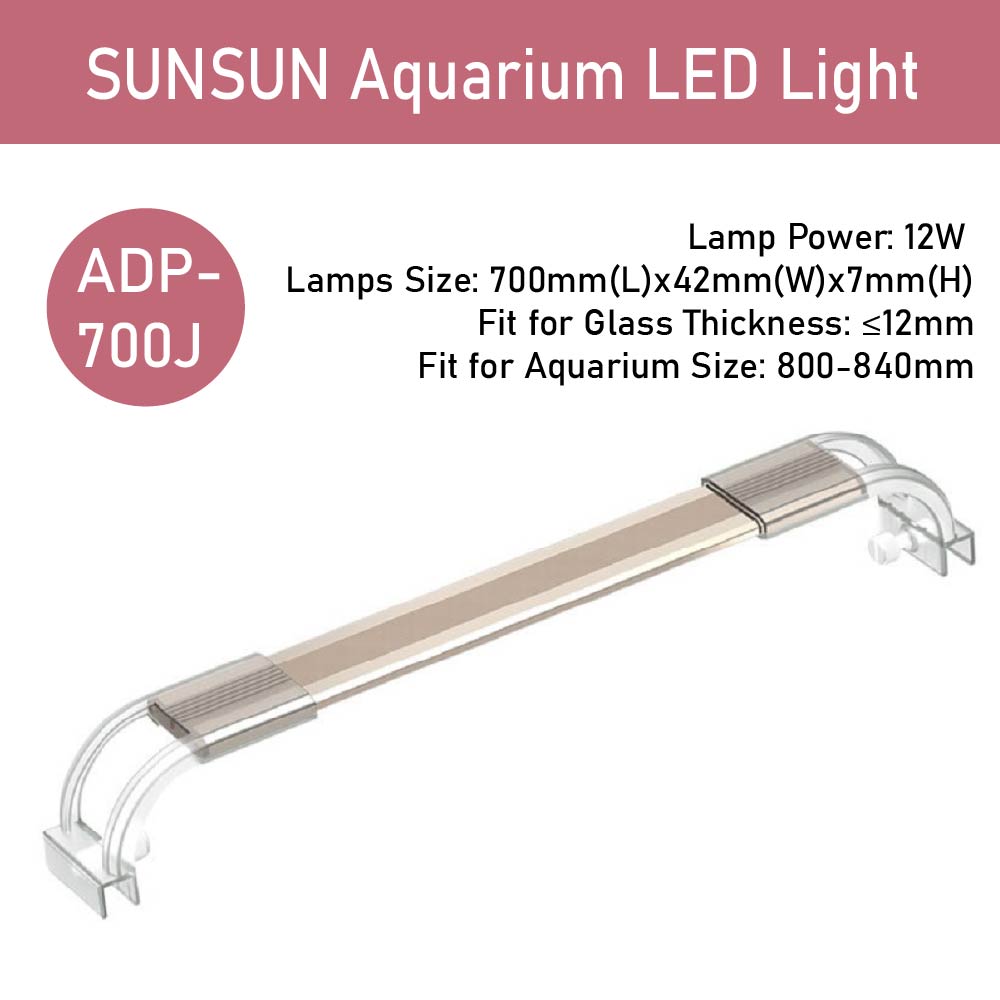 Sunsun Length Adjustable Aquarium Lamp LED Light Open Top Tropical & Plant Tank