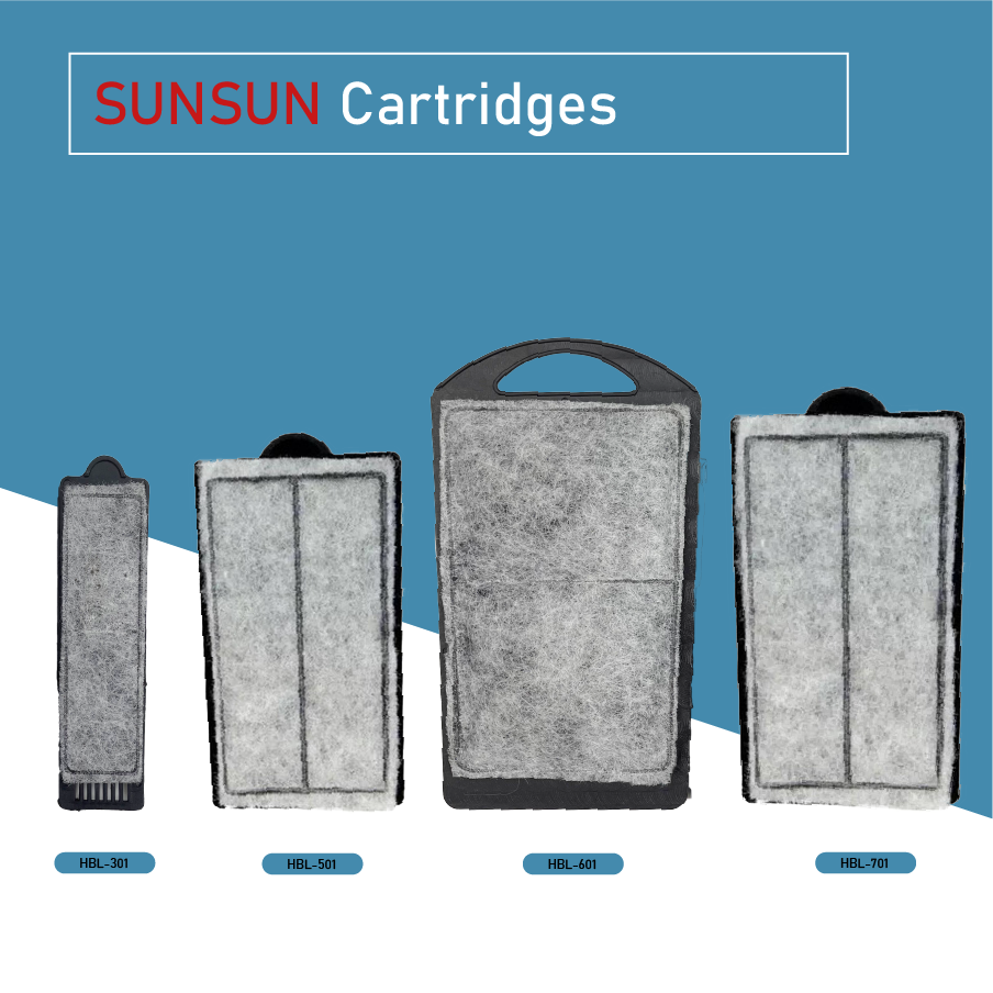 Sunsun Genuine HBL series Hang On Filter Cartridges