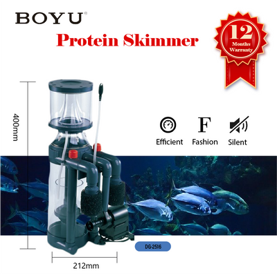 BOYU 1400L/H Protein Skimmer Reef Marine Fish Tank DG-2516
