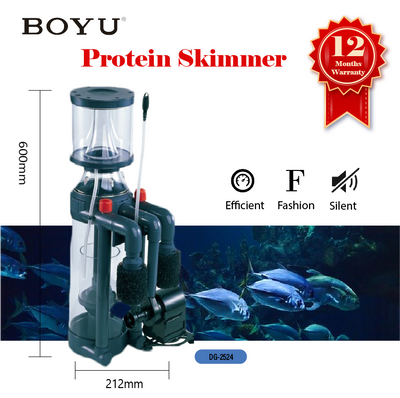 BOYU 1850L/H Protein Skimmer Reef Marine Fish Tank DG-2524