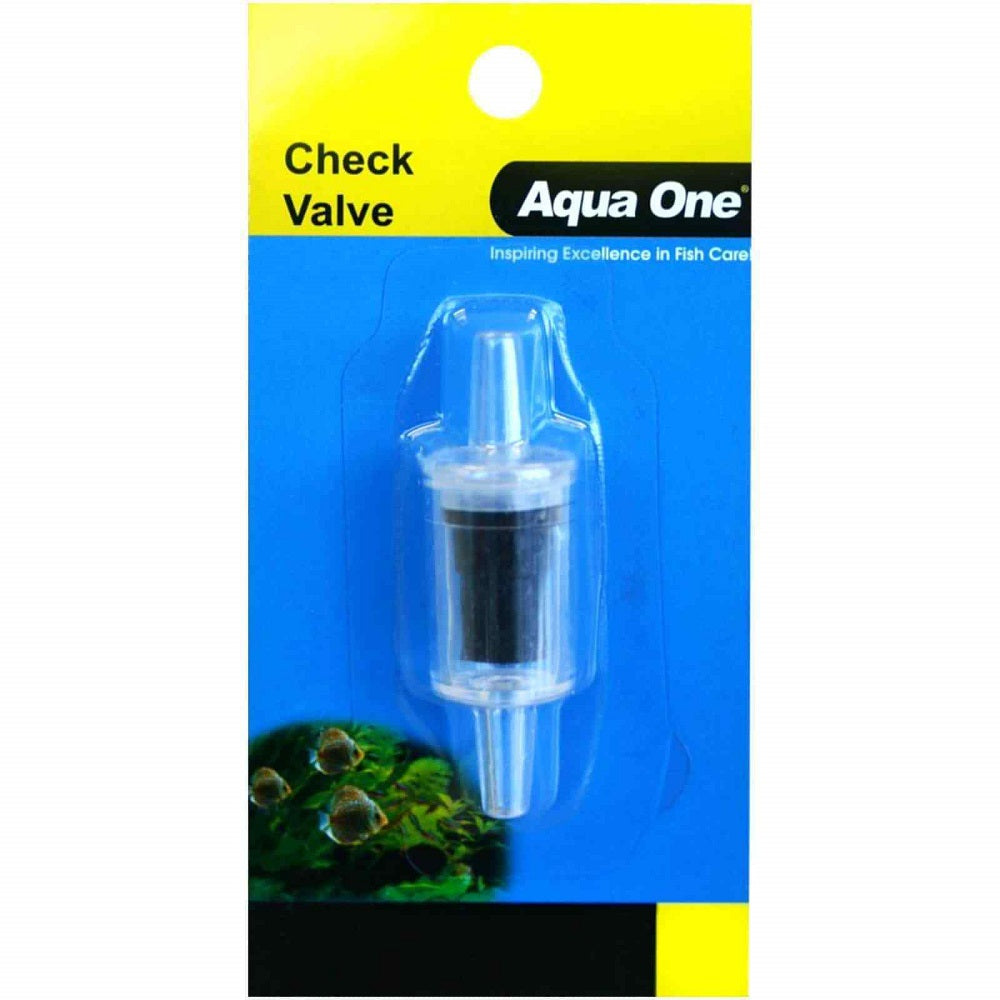 Aqua One 10121 Check Valve Carded 1pk For Fish Tank Aquarium Air Pump