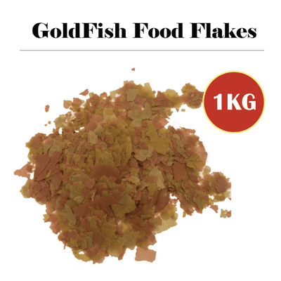 Aqua One Bulk 1Kg Gold Fish Koi Aquarium Flake Food Food | OzMarket Essentials | Pet Supplies | Fish food