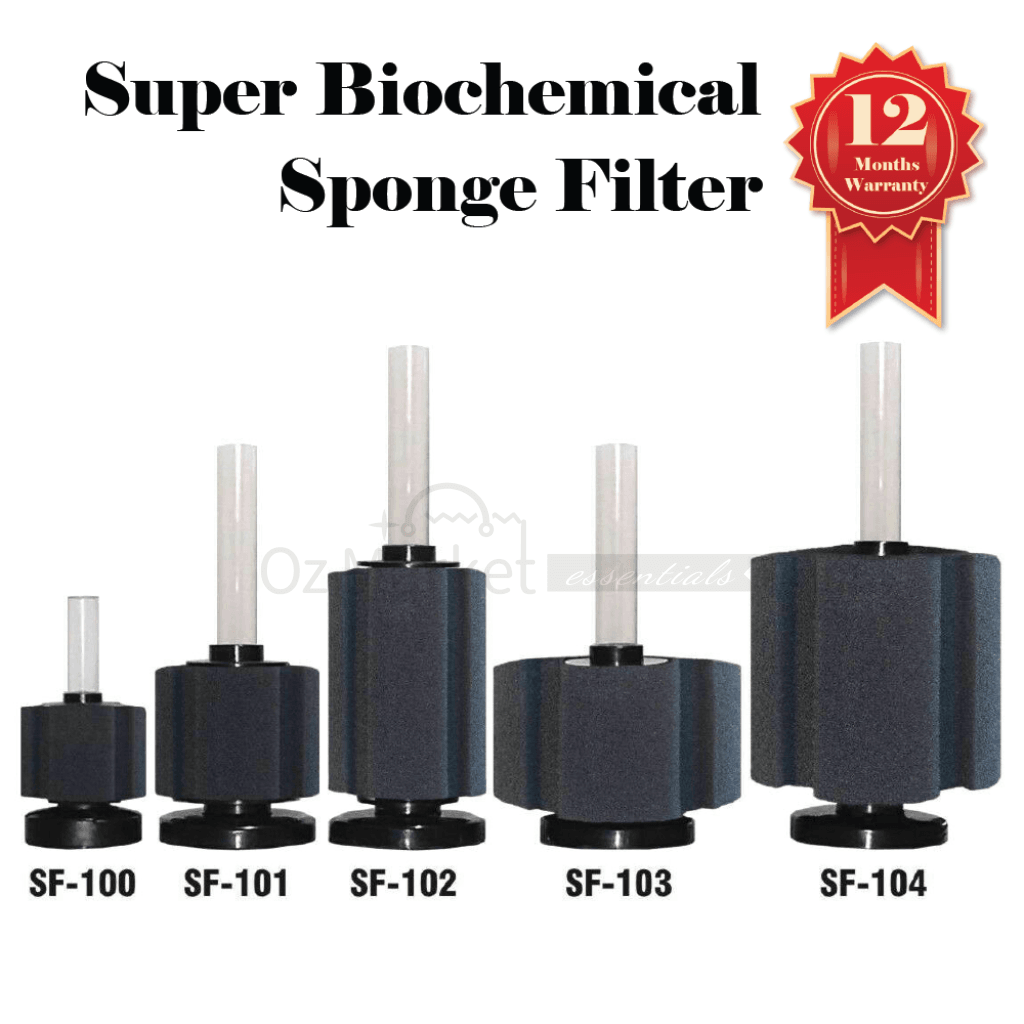Boyu Super Biochemical Sponge Filter Sf-100 / Sf-101/ Sf-102 Sf-103 Sf-104 Internal Filter