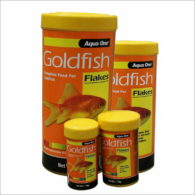 Aqua One Goldfish Flake 24g 52g 100g 180g Fish Food
