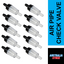 10pcs Aquarium One Way Non-Return Check Valves Co2 System Air Pump Fish Tank