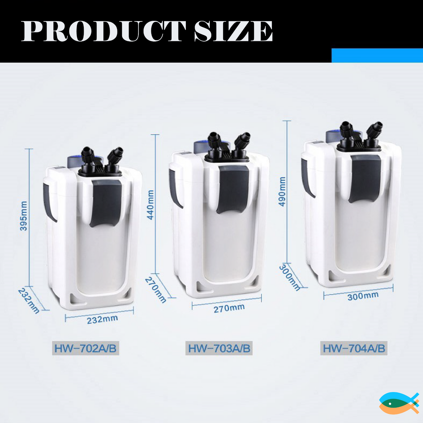 SUNSUN HW-703A 1400L/H Premium external canister filter/pump Free Shipping