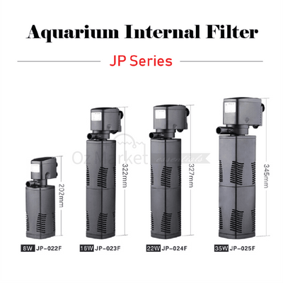 Sunsun 3-In-1 Aquarium Internal Filter Fish Tank Submersible Pump Internal Filter