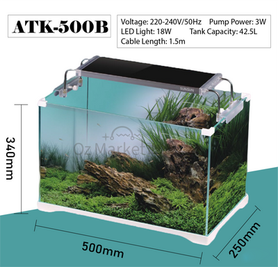 Sunsun 42.5L Brand New Aquarium Fish Tank Complete Set Aquariums