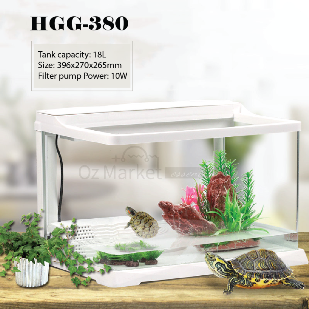 Sunsun Brand New 18L Turtle Tank With Filtration System Reptiles