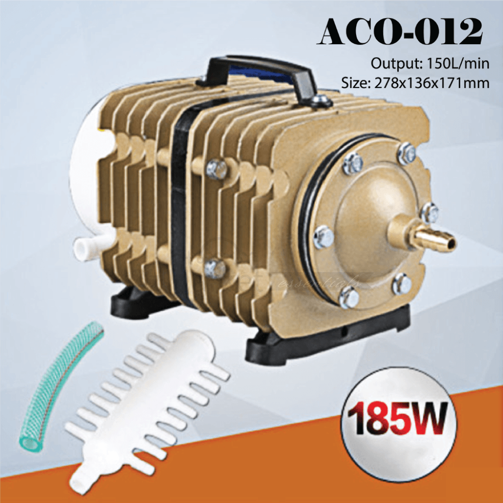Sunsun Brand New 20W 20L/m ~ 385W 300L/m Electromagnetic Air Pump 185W 150L/m Aco-012 Pumps