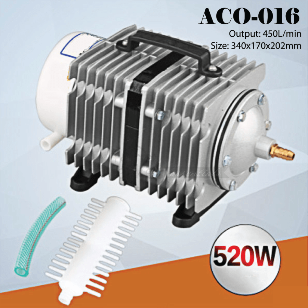 Sunsun Brand New 20W 20L/m ~ 385W 300L/m Electromagnetic Air Pump Aco-016 Pumps